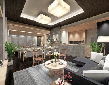 会食室兼リビング