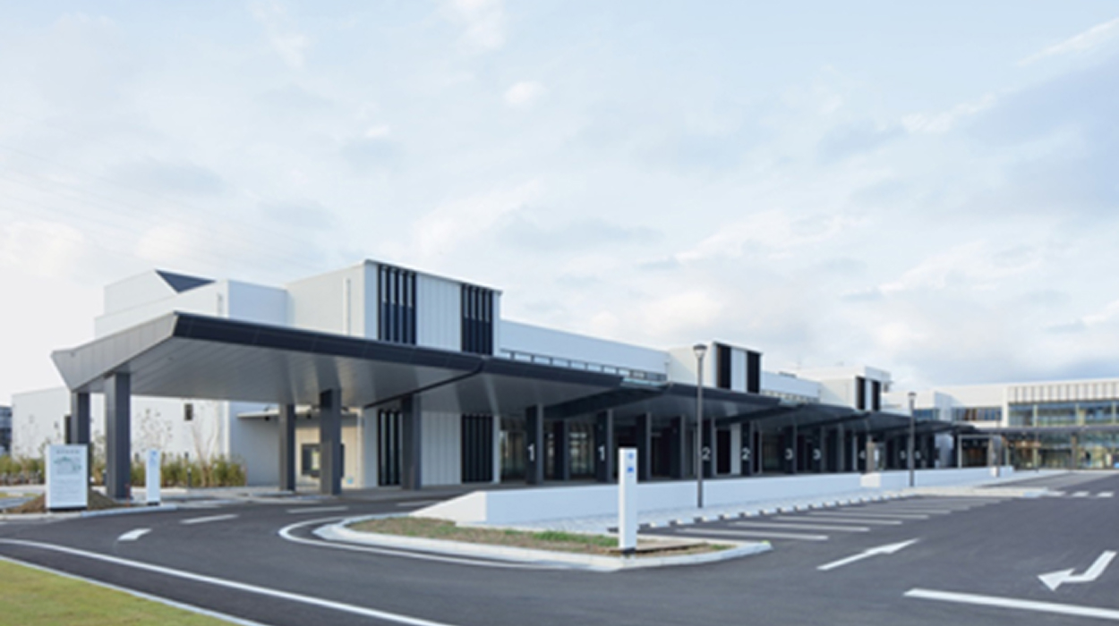 しおかぜホール茜浜の外観